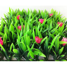 Nature garden artificial carpet grass price with flowers